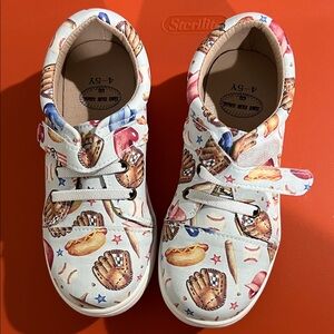 Kids Baseball Themed Shoes